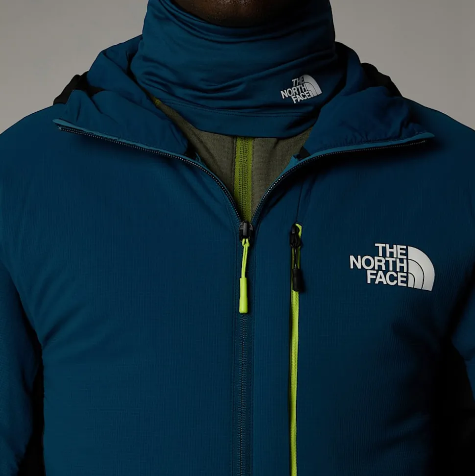Cheap The North Face Binntal Hybrid Ventrix™ Jakke Med Hætte Til Herrer Mallard Blue-Midnight Petrol-TNF Black