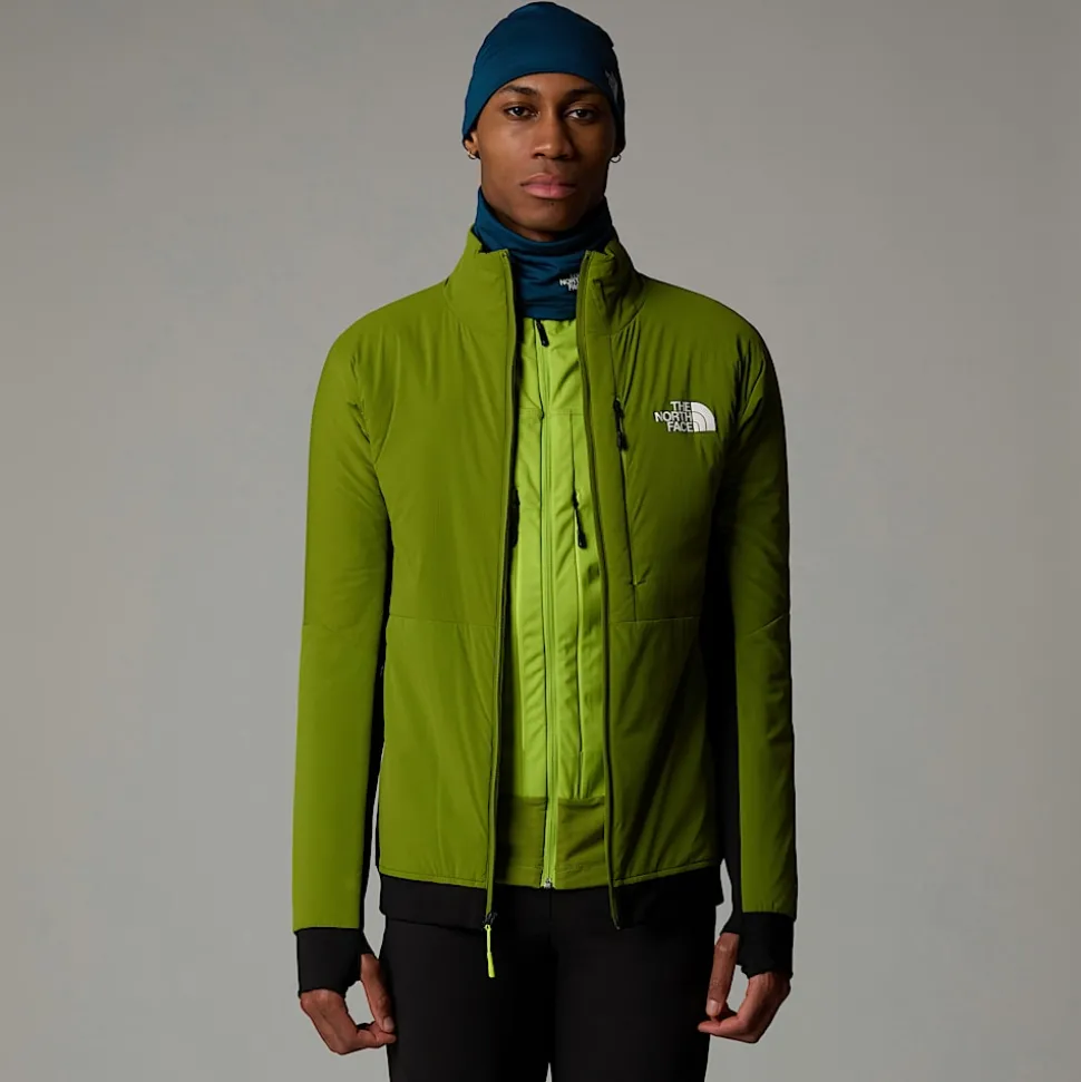 Cheap The North Face Binntal Hybrid Ventrix™ Jakke Til Herrer Oak Green-TNF Black