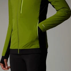 Cheap The North Face Binntal Hybrid Ventrix™ Jakke Til Herrer Oak Green-TNF Black