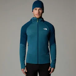 Sale The North Face Bolt Polartec® Jakke Med Hætte Til Herrer Mallard Blue-Midnight Petrol