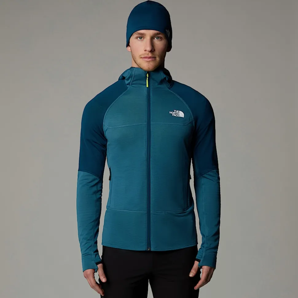Sale The North Face Bolt Polartec® Jakke Med Hætte Til Herrer Mallard Blue-Midnight Petrol