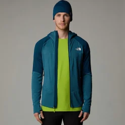 Sale The North Face Bolt Polartec® Jakke Med Hætte Til Herrer Mallard Blue-Midnight Petrol