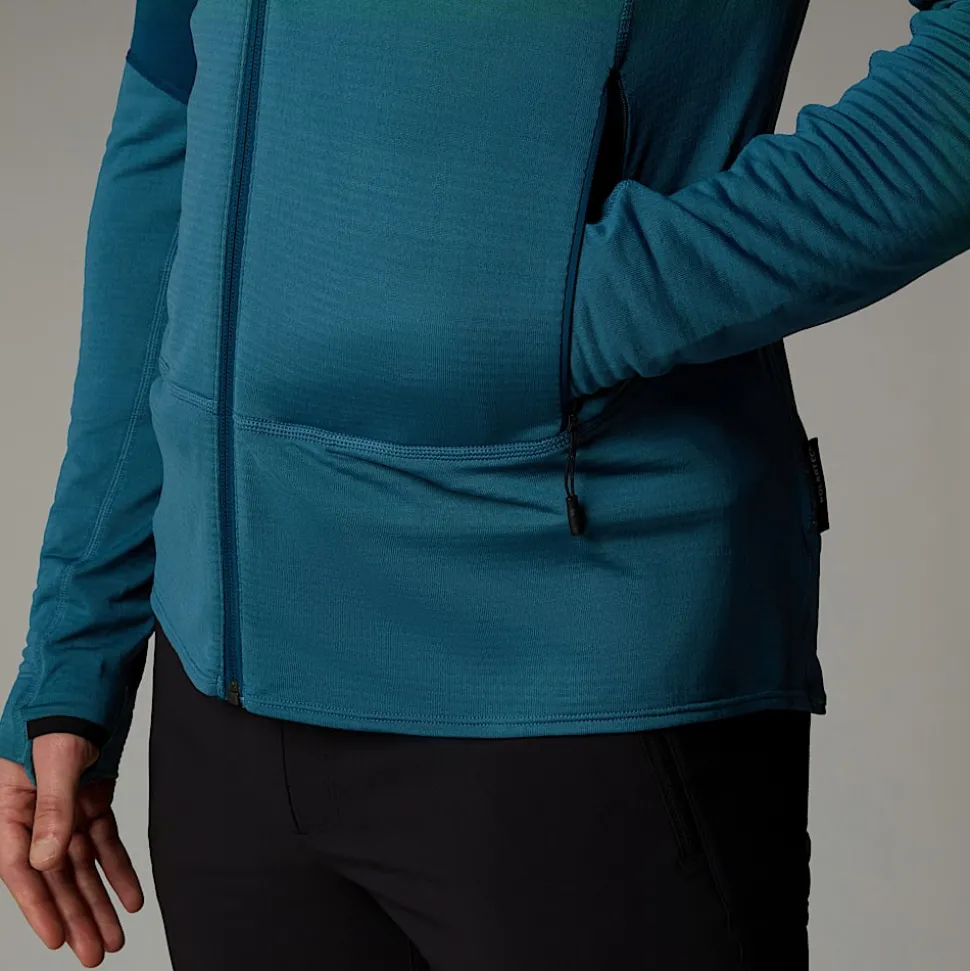 Sale The North Face Bolt Polartec® Jakke Med Hætte Til Herrer Mallard Blue-Midnight Petrol