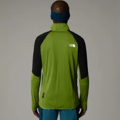 Cheap The North Face Bolt Polartec® Power Grid™ Jakke Til Herrer Oak Green-TNF Black