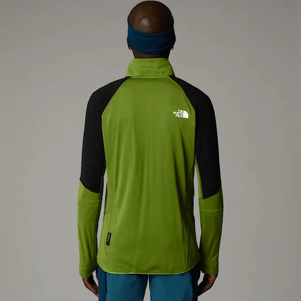 Cheap The North Face Bolt Polartec® Power Grid™ Jakke Til Herrer Oak Green-TNF Black