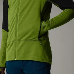 Cheap The North Face Bolt Polartec® Power Grid™ Jakke Til Herrer Oak Green-TNF Black