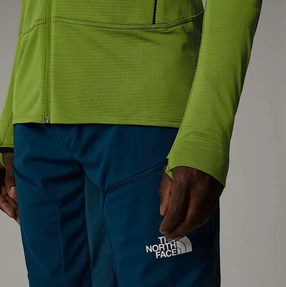 Cheap The North Face Bolt Polartec® Power Grid™ Jakke Til Herrer Oak Green-TNF Black