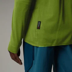 Cheap The North Face Bolt Polartec® Power Grid™ Jakke Til Herrer Oak Green-TNF Black