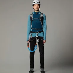 Store The North Face Bolt Polartec® Power Grid™ Jakke Med Hætte Til Damer Algae Blue-Midnight Petrol