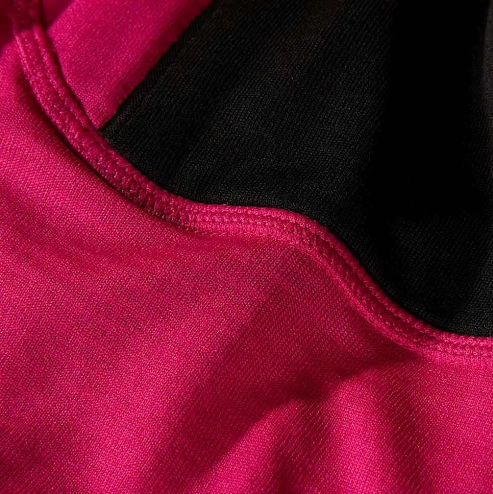 Hot The North Face Bolt Polartec® Power Grid™ Jakke Til Damer PINK PRIMROSE/TNF WHITE