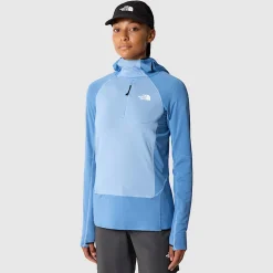 Flash Sale The North Face Bolt Polartec® Power Grid™ Pull-On Jakke Til Damer Indigo Stone-Steel Blue