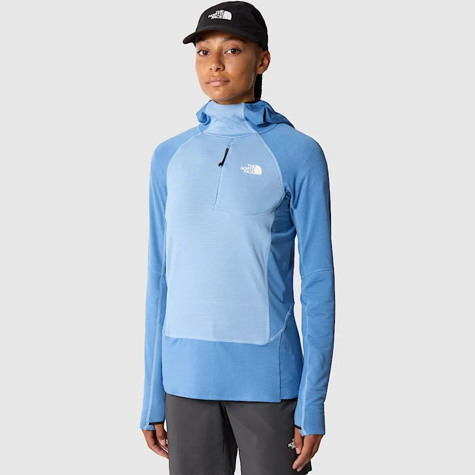 Flash Sale The North Face Bolt Polartec® Power Grid™ Pull-On Jakke Til Damer Indigo Stone-Steel Blue