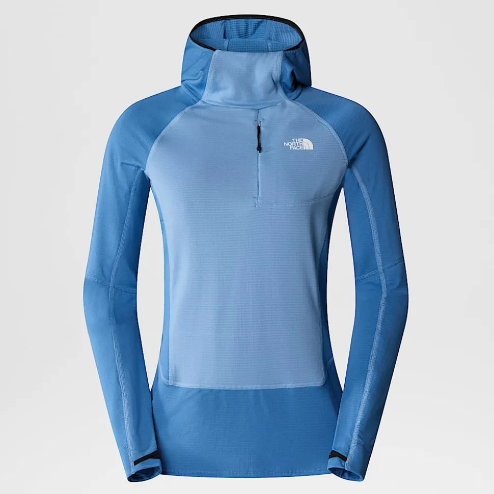 Flash Sale The North Face Bolt Polartec® Power Grid™ Pull-On Jakke Til Damer Indigo Stone-Steel Blue