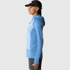 Flash Sale The North Face Bolt Polartec® Power Grid™ Pull-On Jakke Til Damer Indigo Stone-Steel Blue