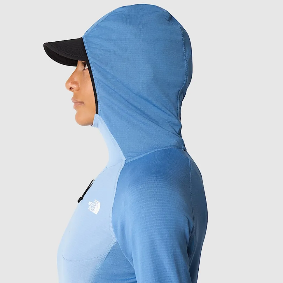 Flash Sale The North Face Bolt Polartec® Power Grid™ Pull-On Jakke Til Damer Indigo Stone-Steel Blue