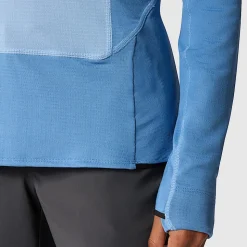 Flash Sale The North Face Bolt Polartec® Power Grid™ Pull-On Jakke Til Damer Indigo Stone-Steel Blue