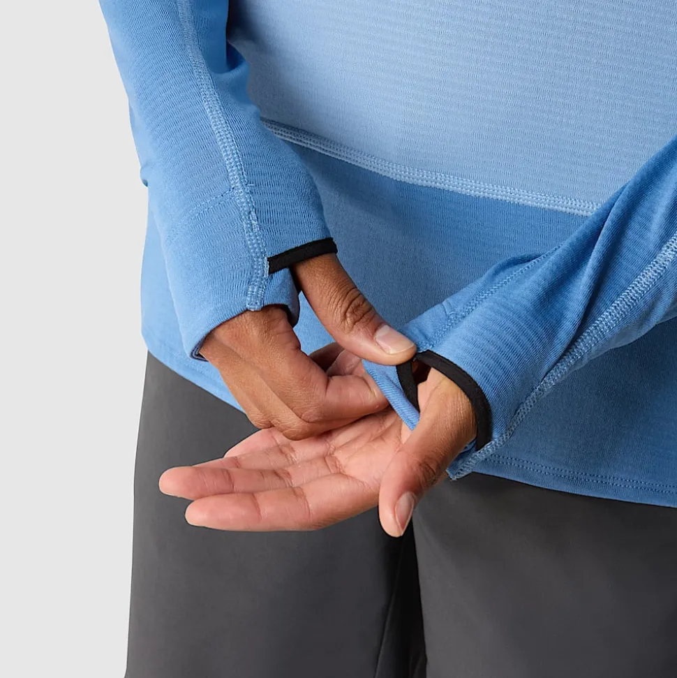 Flash Sale The North Face Bolt Polartec® Power Grid™ Pull-On Jakke Til Damer Indigo Stone-Steel Blue