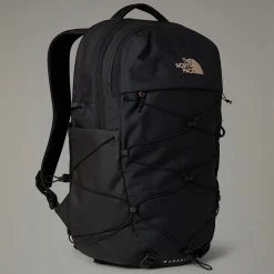 Sale The North Face Borealis Rygsæk Til Damer TNF Black Heather-Burnt Coral Metallic-NPF
