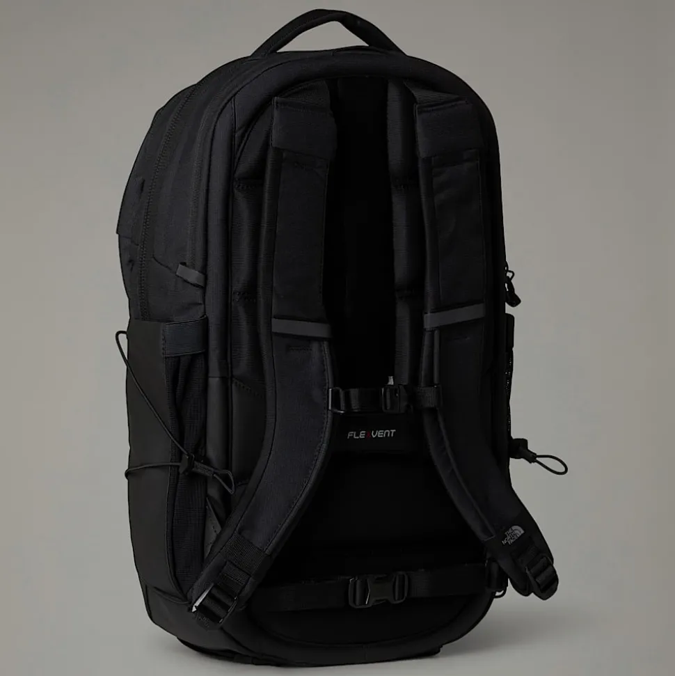 Sale The North Face Borealis Rygsæk Til Damer TNF Black Heather-Burnt Coral Metallic-NPF