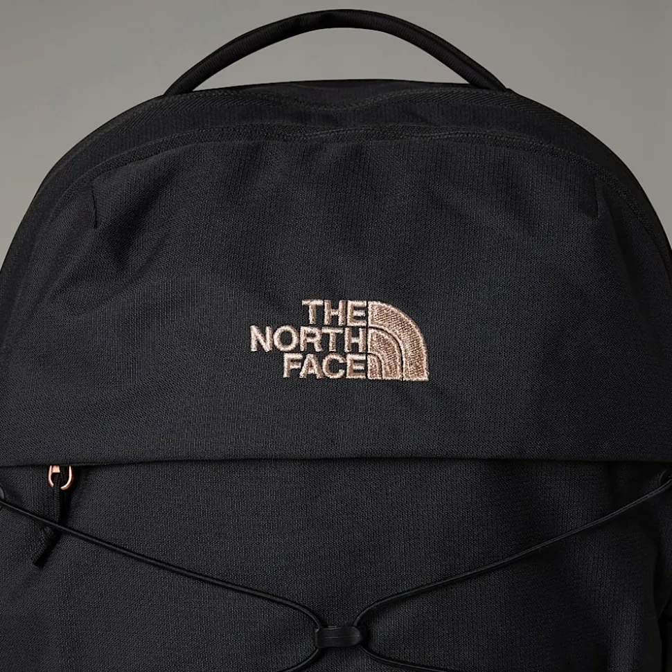 Sale The North Face Borealis Rygsæk Til Damer TNF Black Heather-Burnt Coral Metallic-NPF