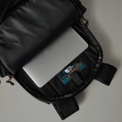 Sale The North Face Borealis Rygsæk Til Damer TNF Black Heather-Burnt Coral Metallic-NPF