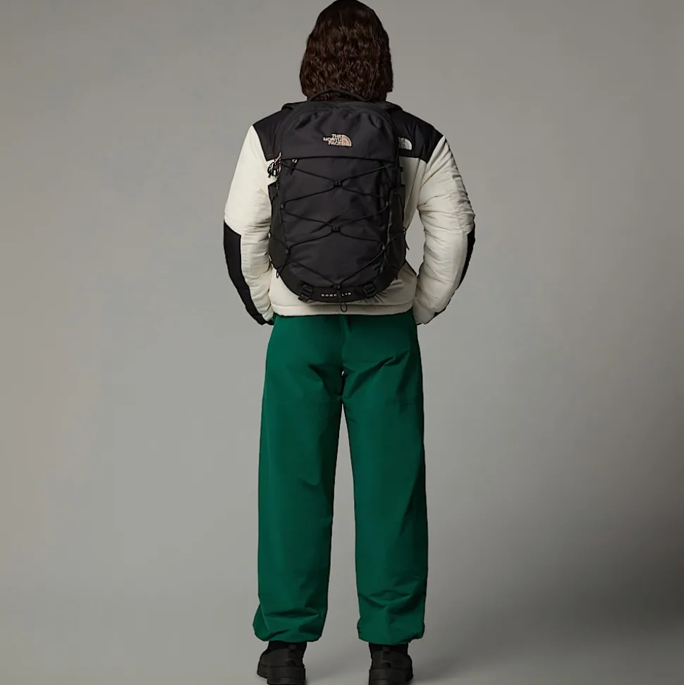 Sale The North Face Borealis Rygsæk Til Damer TNF Black Heather-Burnt Coral Metallic-NPF