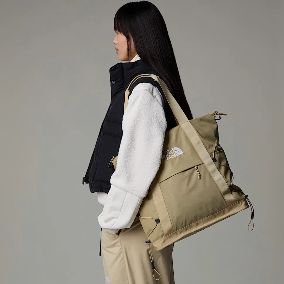 Online The North Face Borealis Tote Khaki Stone
