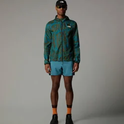 Fashion The North Face Breeze 5" Shorts Til Herrer Algae Blue