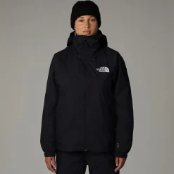 Store The North Face Build Up Jakke Til Damer TNF Black-NPF