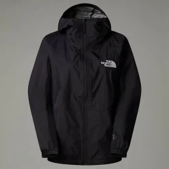 Store The North Face Build Up Jakke Til Damer TNF Black-NPF