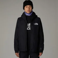 Store The North Face Build Up Jakke Til Damer TNF Black-NPF