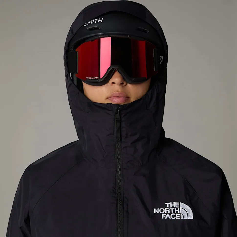 Store The North Face Build Up Jakke Til Damer TNF Black-NPF