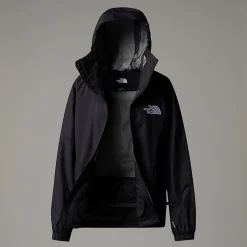 Store The North Face Build Up Jakke Til Damer TNF Black-NPF