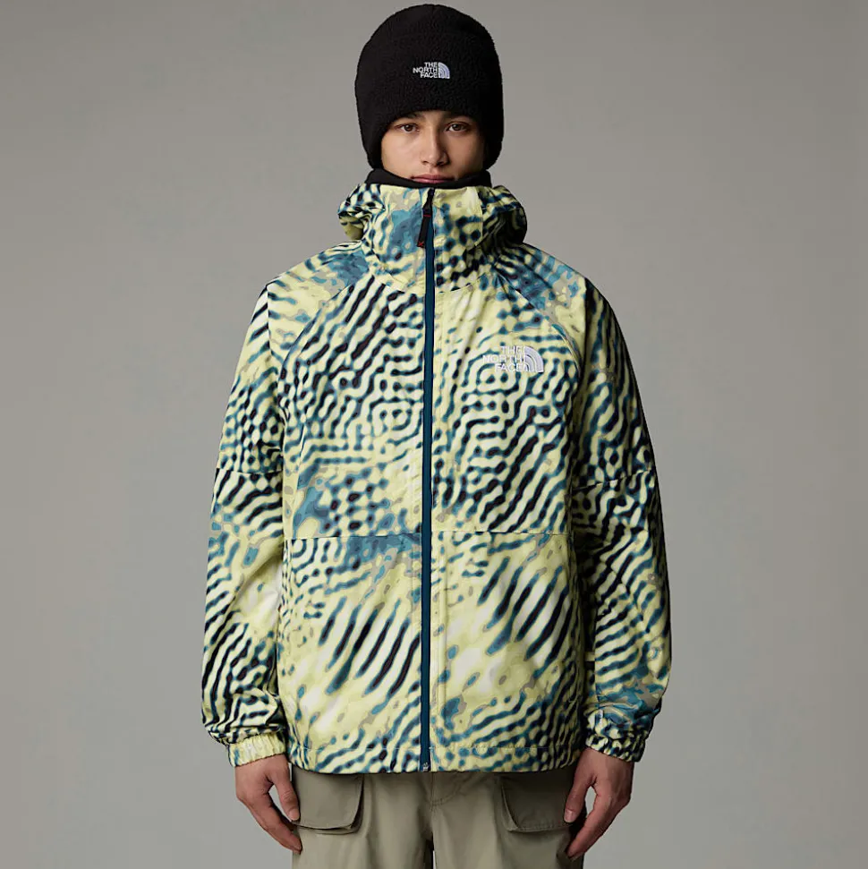 Sale The North Face Build Up Jakke Til Herrer Nettle The Lift Print