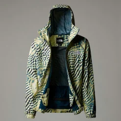Sale The North Face Build Up Jakke Til Herrer Nettle The Lift Print