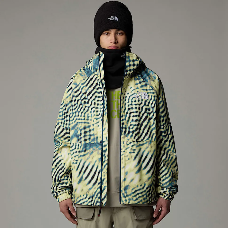 Sale The North Face Build Up Jakke Til Herrer Nettle The Lift Print