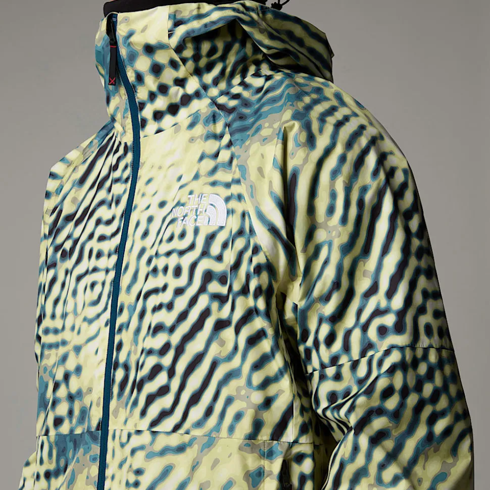 Sale The North Face Build Up Jakke Til Herrer Nettle The Lift Print