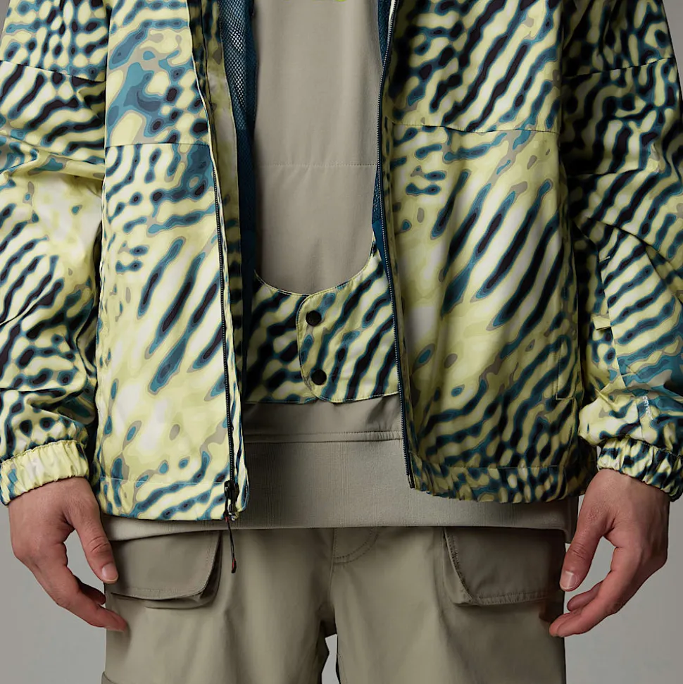 Sale The North Face Build Up Jakke Til Herrer Nettle The Lift Print