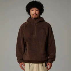Sale The North Face Campshire Fleece Hættetrøje Til Herrer Smokey Brown-Demitasse Brown