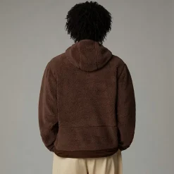 Sale The North Face Campshire Fleece Hættetrøje Til Herrer Smokey Brown-Demitasse Brown
