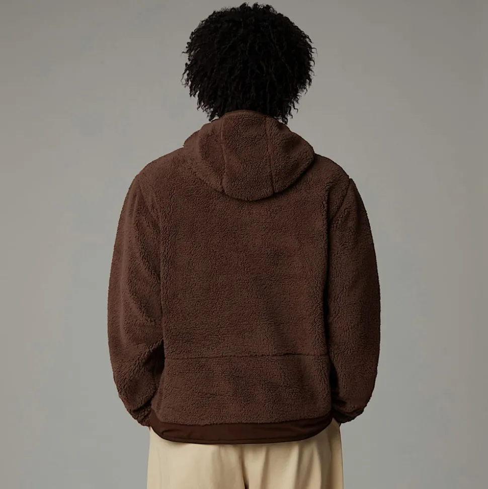 Sale The North Face Campshire Fleece Hættetrøje Til Herrer Smokey Brown-Demitasse Brown