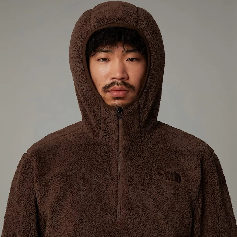 Sale The North Face Campshire Fleece Hættetrøje Til Herrer Smokey Brown-Demitasse Brown