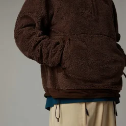 Sale The North Face Campshire Fleece Hættetrøje Til Herrer Smokey Brown-Demitasse Brown