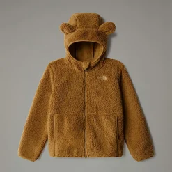 Store The North Face Campshire Hættetrøje Med Lynlås Til Børn UTILITY BROWN