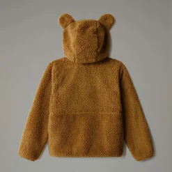 Store The North Face Campshire Hættetrøje Med Lynlås Til Børn UTILITY BROWN