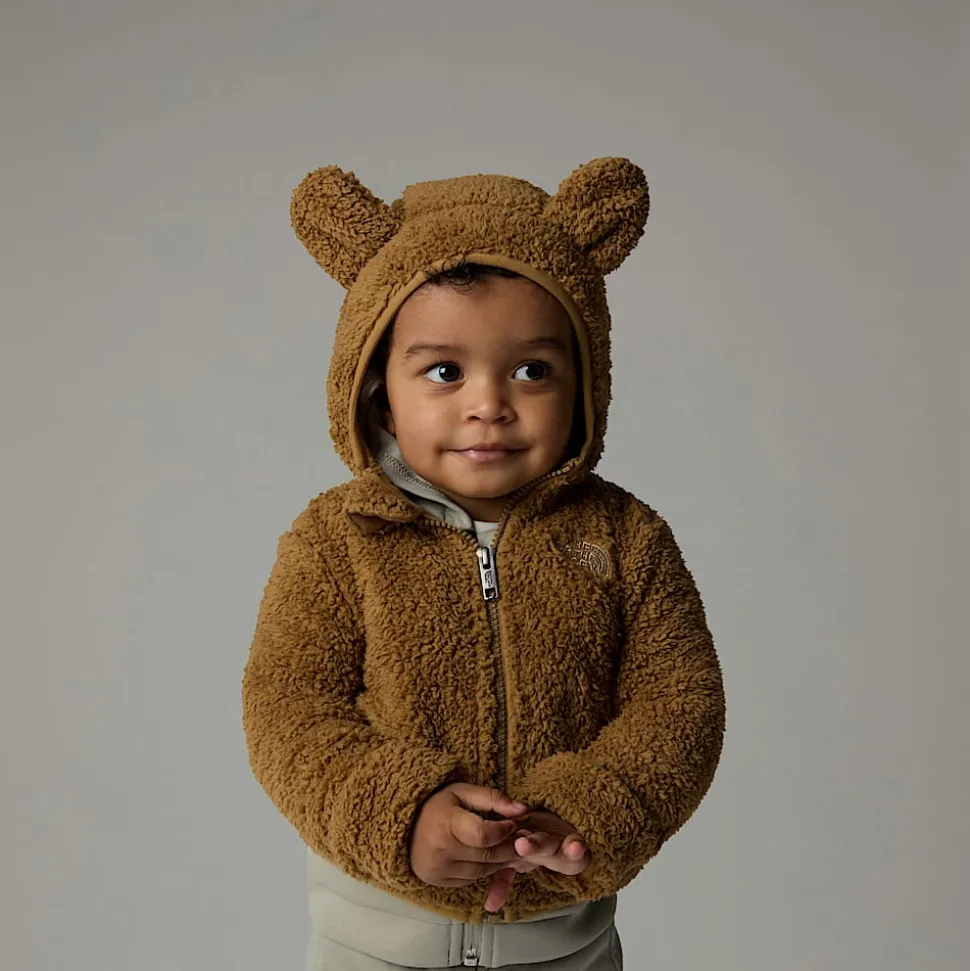 Fashion The North Face Campshire Hættetrøje Med Lynlås Til Baby UTILITY BROWN