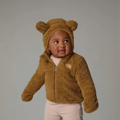 Fashion The North Face Campshire Hættetrøje Med Lynlås Til Baby UTILITY BROWN