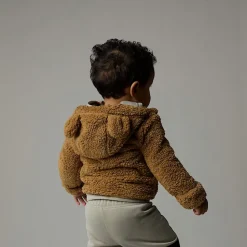 Fashion The North Face Campshire Hættetrøje Med Lynlås Til Baby UTILITY BROWN