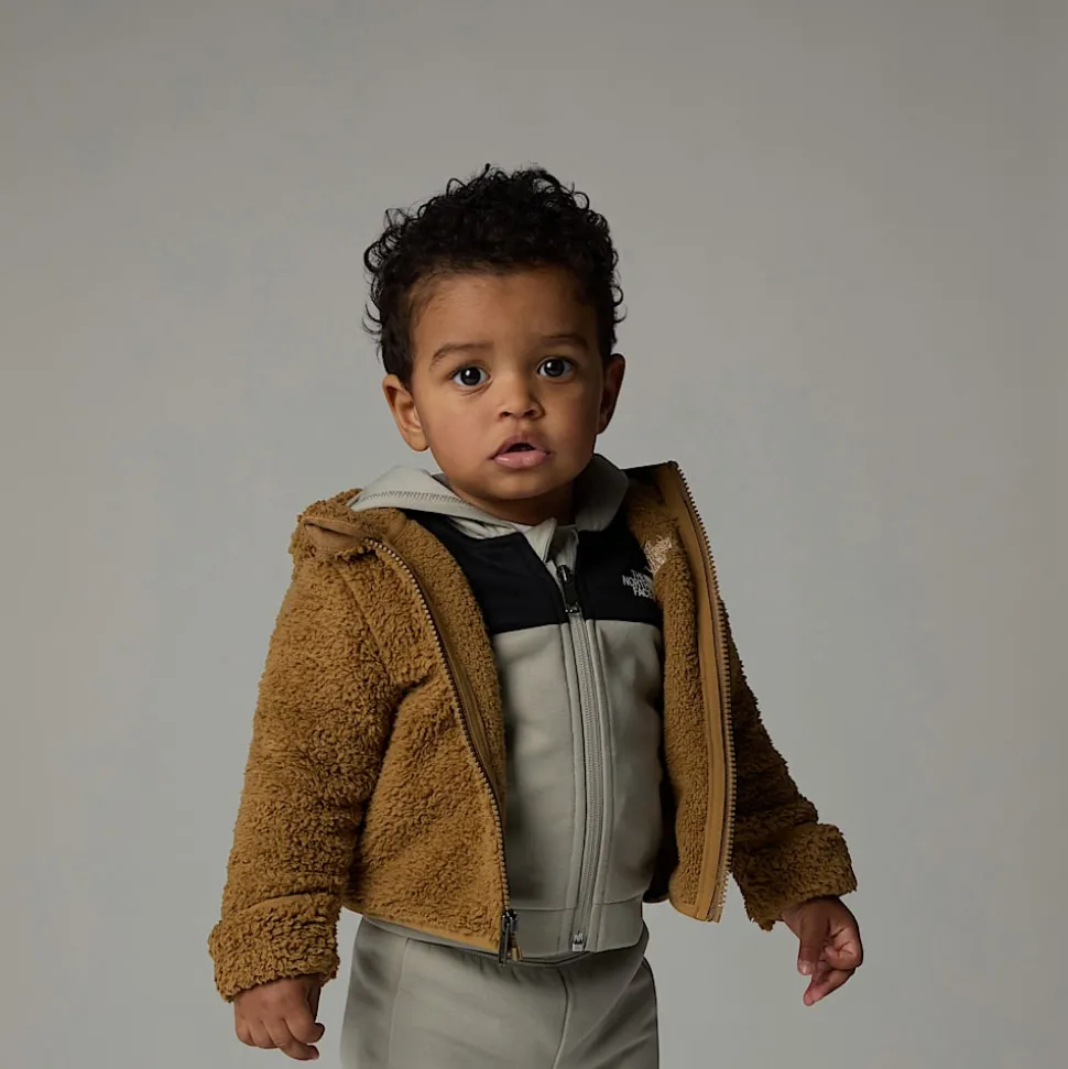 Fashion The North Face Campshire Hættetrøje Med Lynlås Til Baby UTILITY BROWN