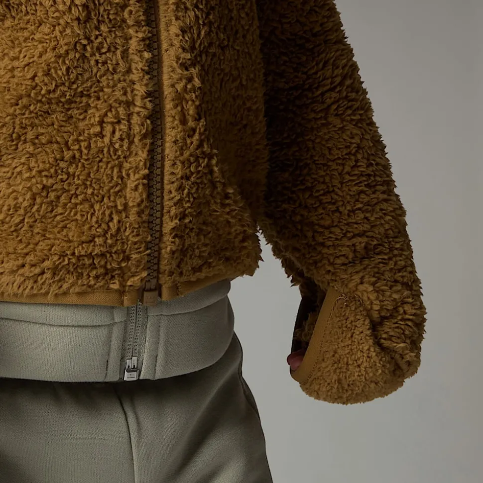 Fashion The North Face Campshire Hættetrøje Med Lynlås Til Baby UTILITY BROWN